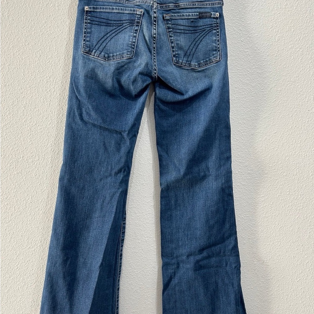 Kut From The Kloth Jeans Womens 27Blue Denim Pants Bootcut Flare Ladies Mid Rise - Picture 3 of 12